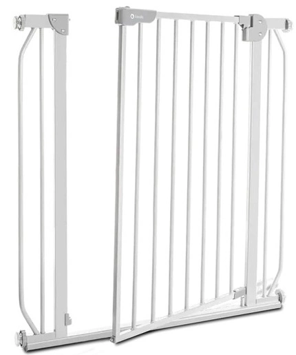 LIONELO Truus Barierka bramka ochronna na drzwi schody ROZPOROWA do 105 cm