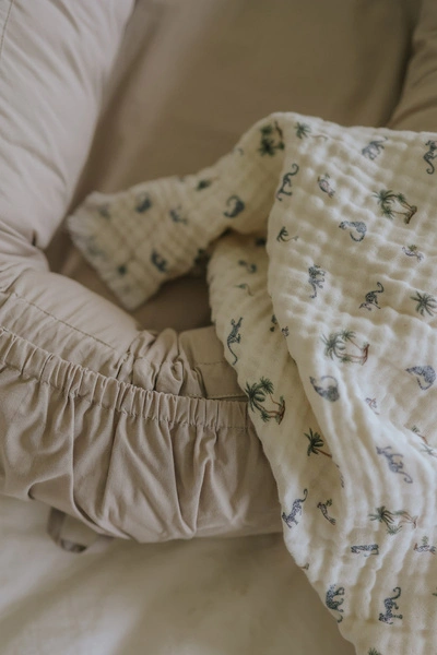 Elodie Details - Kocyk Soft Cotton Blanket - Garden Leo’s Resort