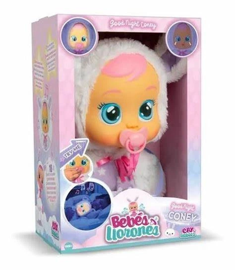 CRY BABIES lalka Coney interaktywna świeci śpiewa Crybabies