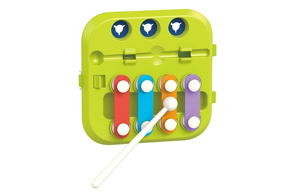 E-EDU Kostka edukacyjna sensoryczna sorter centrum zabawy 8W1