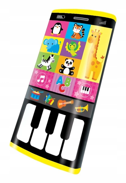 DUMEL telefon smartfon edukacyjny pianinko mówi po polsku