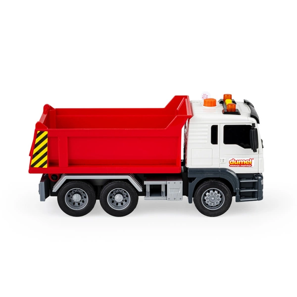 DUMEL FLOTA MIEJSKA wywrotka ciężarówka wóz budowlany dźwięki światełka 3+