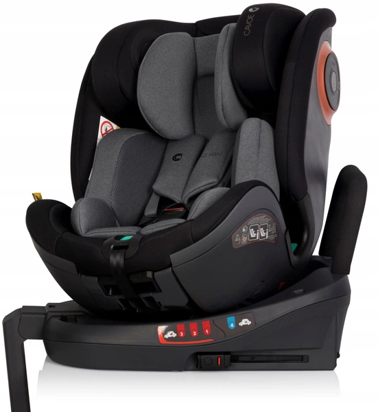 Cavoe Le Mans i-Size Obrotowy fotelik 0-36 IRON