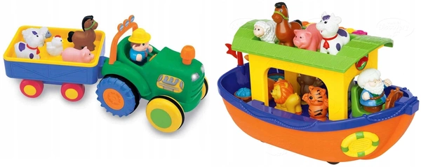 Dumel Interaktywna Arka Noego + Traktor Farmer