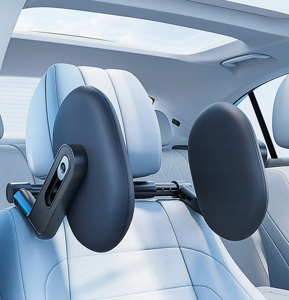 ZAGŁÓWEK samochodowy oparcie na głowę regulowany uchwyt na telefon haczyk
