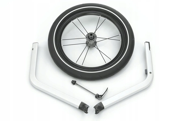 THULE CHARIOT Jogging Kit 1 Double Kółko do biegania przyczepki podwójnej