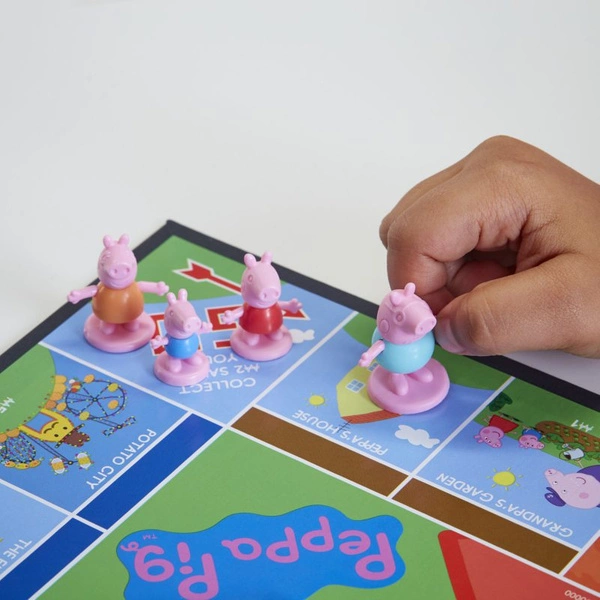 HASBRO Junior Świnka Peppa gra rodzinna polska wersja