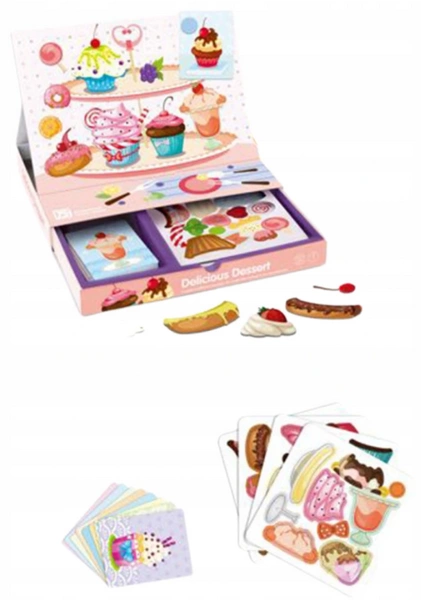 Artyk POMYSŁOWA UKŁADANKA Magnetyczna BABECZKI