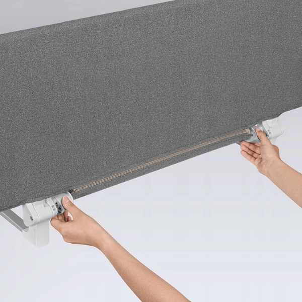 Barierka bramka do łóżka składana PRZENOŚNA + TORBA 150cm Lionelo Lora XL