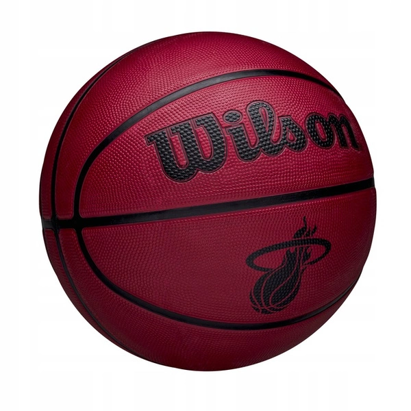 WILSON Piłka do koszykówki NBA Solid Miami Heat r. 5