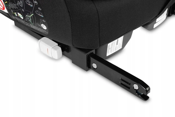 CARETERO Fotelik Samochodowy IRBIS i-Size Black ISOFIX 125–150 cm