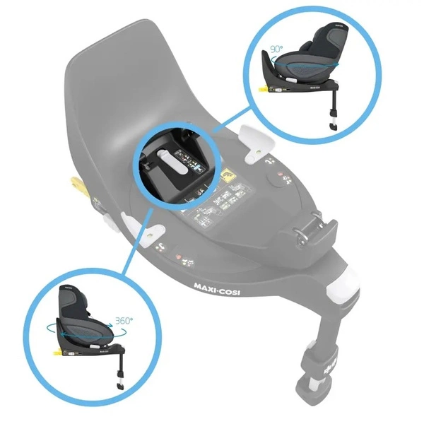 MAXI-COSI obrotowa baza FAMILYFIX 360 click&go ISOFIX