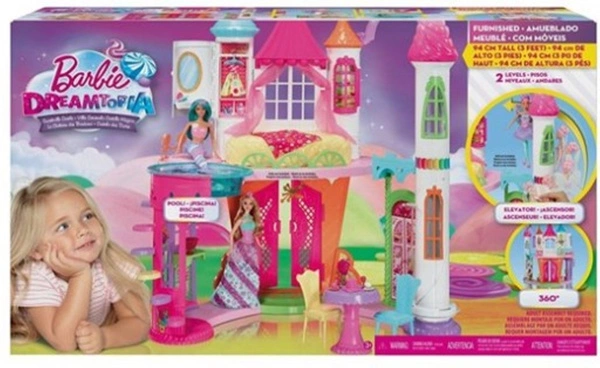 BARBIE ZAMEK DREAMTOPIA PAŁAC SŁODKOŚCI DYX32