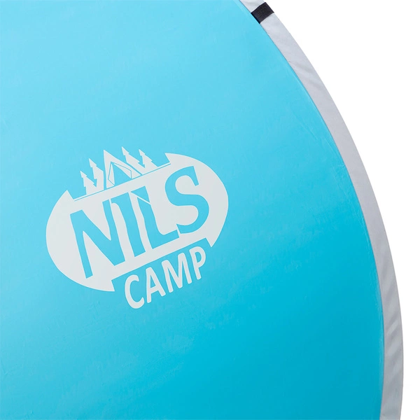 NILS CAMP namiot plażowy samorozkładający wodoodporny z podłogą UV 140x110x110