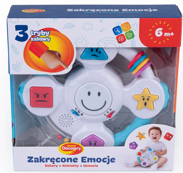 Dumel Zakręcone Emocje kierownica kolory 6m+