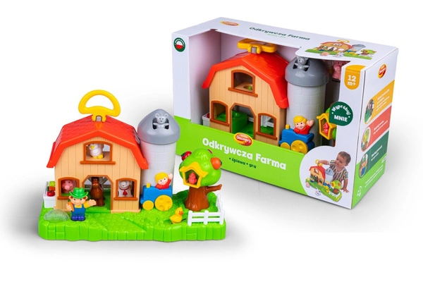 DUMEL Odkrywcza Farma Zabawka Interaktywna mówi pl