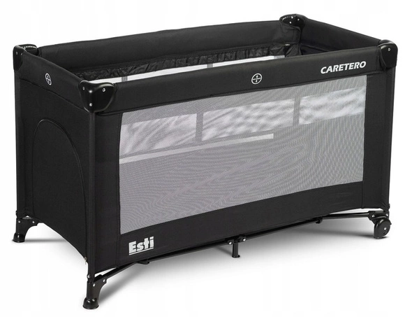 CARETERO ESTI łóżeczko turystyczne składane kojec opuszczany bok