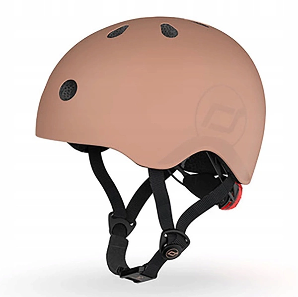 SCOOT AND RIDE KASK S-M dla dzieci regulacja kask rowerowy dziecięcy LED