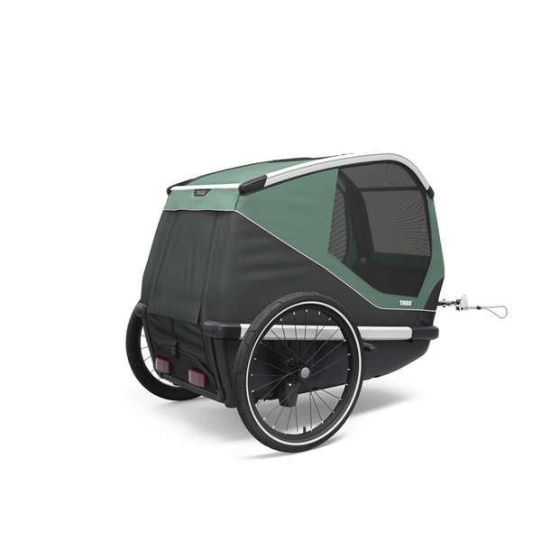 Przyczepka rowerowa dla psa - Thule Bexey L do 45 kg - Haze green