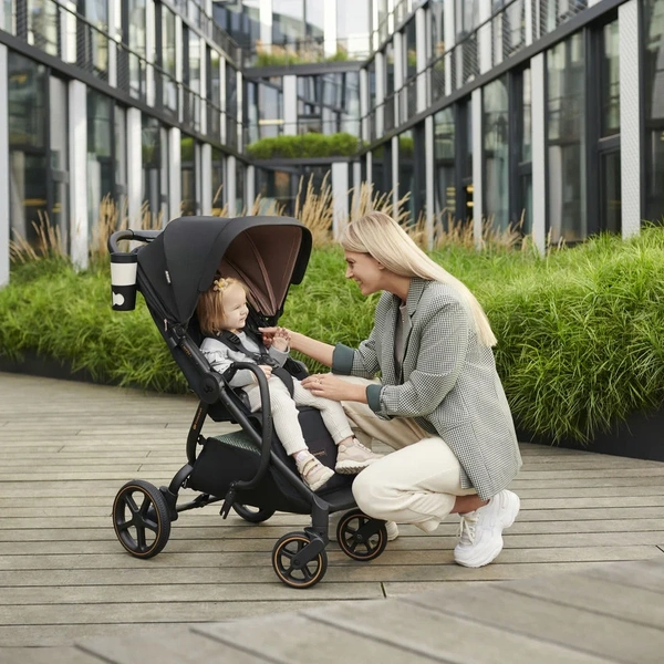 KINDERKRAFT MITZY WÓZEK SPACEROWY do 22kg Duże amortyzowane koła