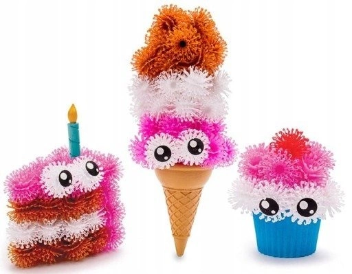 BUNCHEMS KOLOROWE RZEPY 60 ELEMENTÓW RÓŻOWE 12161