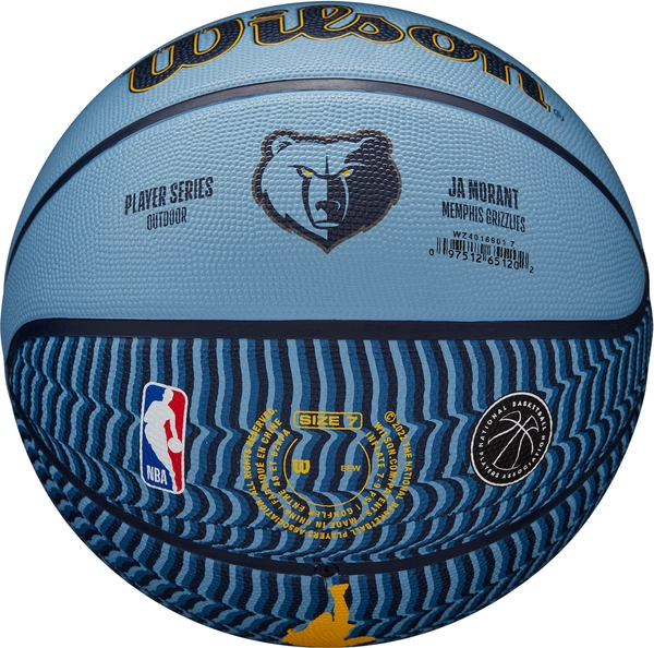 WILSON Player Icon Ja Morant #12 Memphis Grizzlies 7 piłka do koszykówki