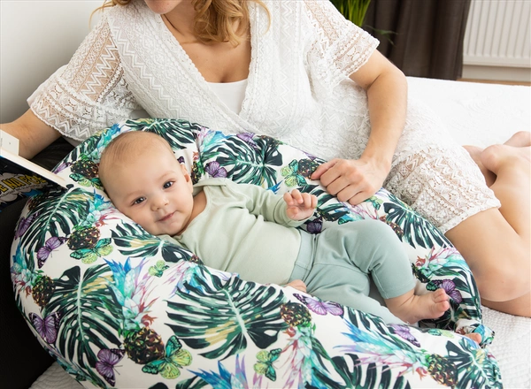 BabyMatex poduszka rogal do karmienia spania 190cm