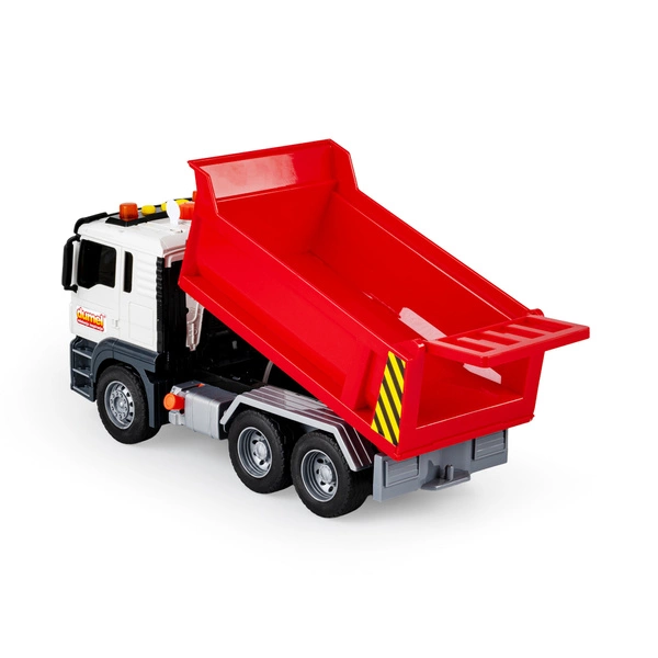 DUMEL FLOTA MIEJSKA wywrotka ciężarówka wóz budowlany dźwięki światełka 3+