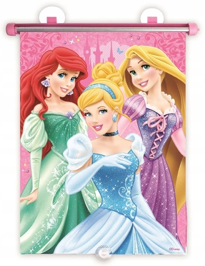 ZUMA KIDS rolety samochodowe disney princess