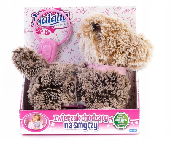 NATALIA PIESEK Interaktywny chodzący na smyczy 3+