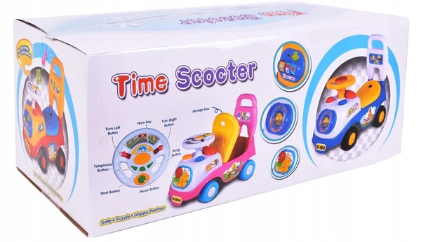 JEŹDZIK PCHACZ SAMOCHÓD DO ODPYCHANIA INTERAKTYWNY