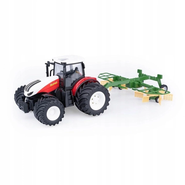 DUMEL agro pojazd Traktor RC + zgrabiarka pilot