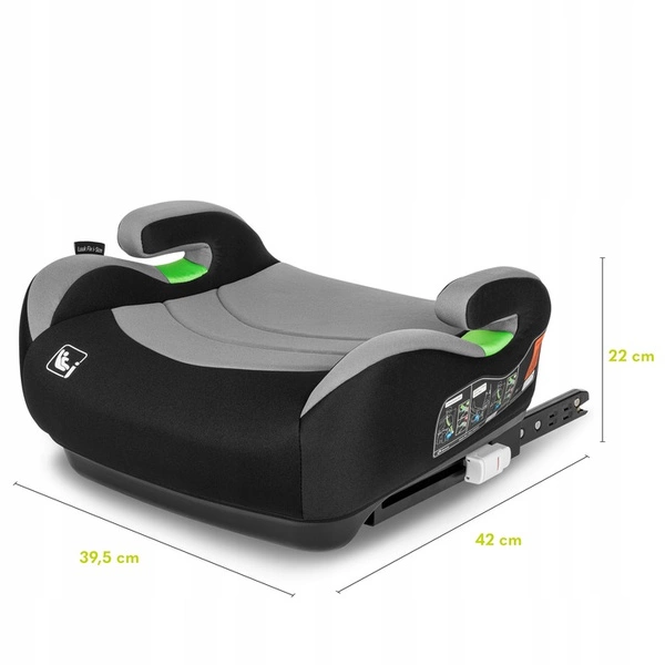 LIONELO LUUK ISOFIX Fotelik samochodowy podstawka 125 - 150 cm
