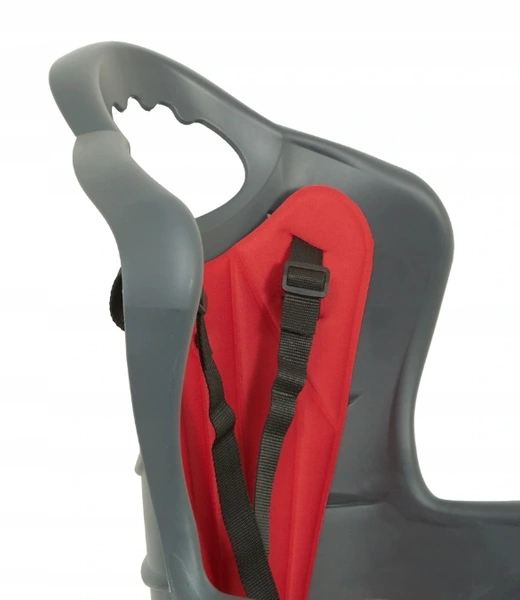 HTP Elibas clamp bezpieczny fotelik rowerowy na bagażnik