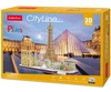 CUBIC FUN puzzle 3D city line Paris Paryż wieża Eiffla 114 elementów 