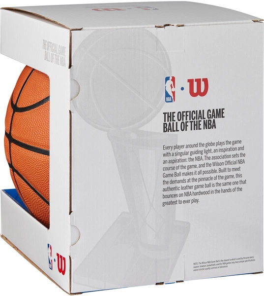 WILSON NBA Official Gameball - Oficjalna piłka meczowa NBA do koszykówki ORYGINALNA