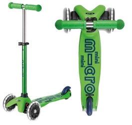 MINI MICRO DELUXE led hulajnoga trójkołowa świeci