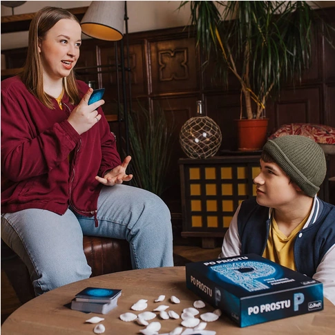 TREFL Po prostu P gra planszowa Pokonaj przeciwników pomysłowością