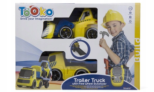 SILVERLIT Laweta sterowana na pilota RC + buldożer