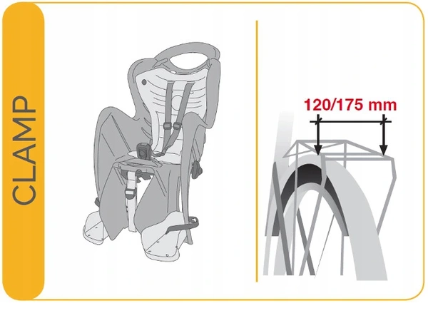 BELLELLI Mr Fox Easy Dream fotelik rowerowy