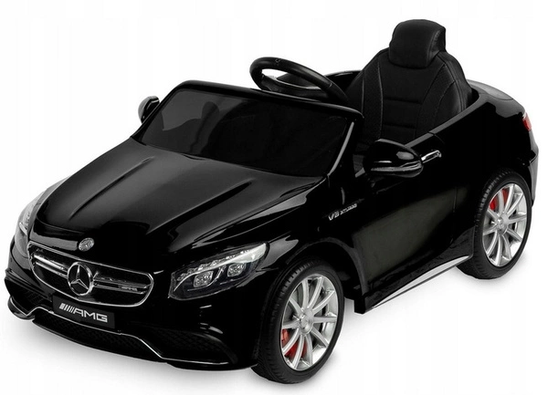 Mercedes-Benz S63 AMG auto pojazd na akumulator pilot 2 silniki