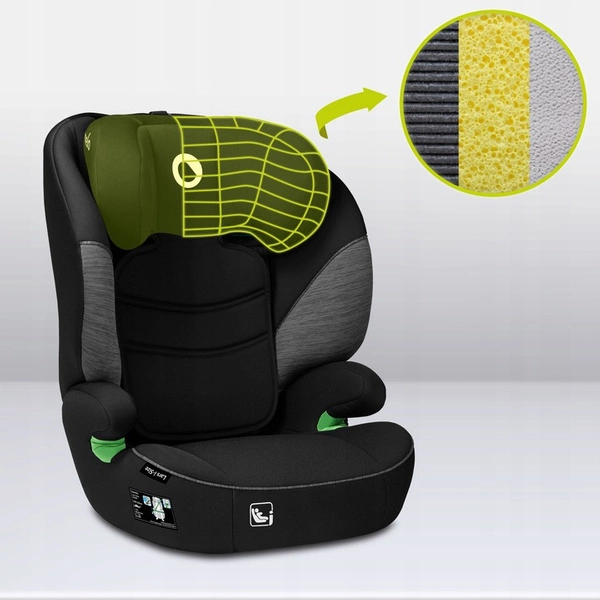 LIONELO LARS Fotelik Samochodowy I-SIZE 100-150 cm