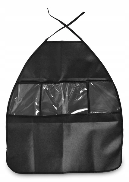 CARETERO zestaw ochronny 2w1 mata pod fotelik + organizer na fotel