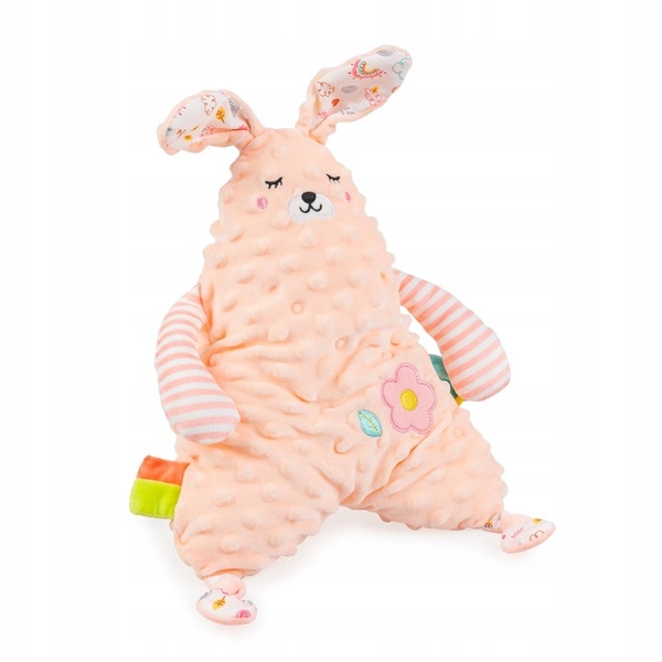 BALIBAZOO przytulanka króliczek poduszka + gryzak 0M+