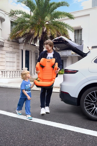 RECARO AXION 1 Vibrant Orange fotelik samochodowy R129 100-150cm