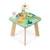 Janod - Wielofunkcyjny stolik edukacyjny drewniany Łąka 12 m+