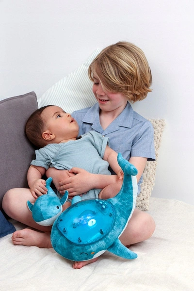 Cloud B Lampka nocna projektor Wieloryb