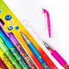 Scentos pachnące długopisy żelowe neonowe do pisania 5 szt. dla dzieci