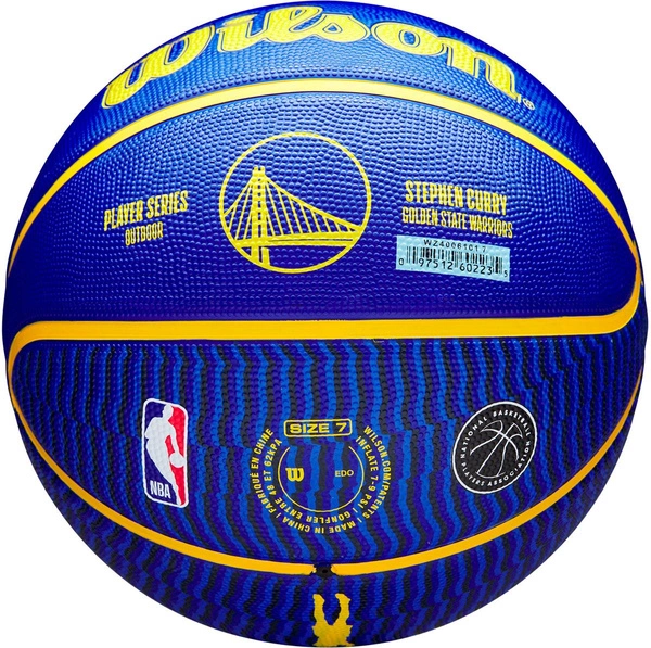 WILSON Player Icon Stephen Curry Golden State Warriors 7 piłka do koszykówki