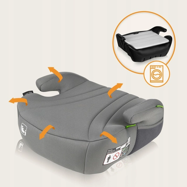 Fotelik samochodowy siedzisko 120-150cm podstawka booster Lionelo Luuk i-Size